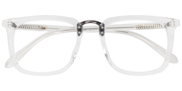 Earle Rectangle Clear Glasses1