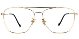 Felder Square Gold Glasses0