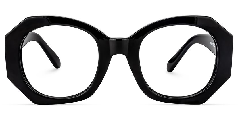 Desire Geometric Black Glasses