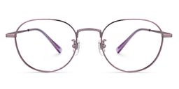 Vasquez Geometric Purple Glasses0