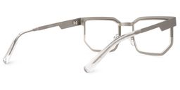 Barber Geometric Silver Glasses3