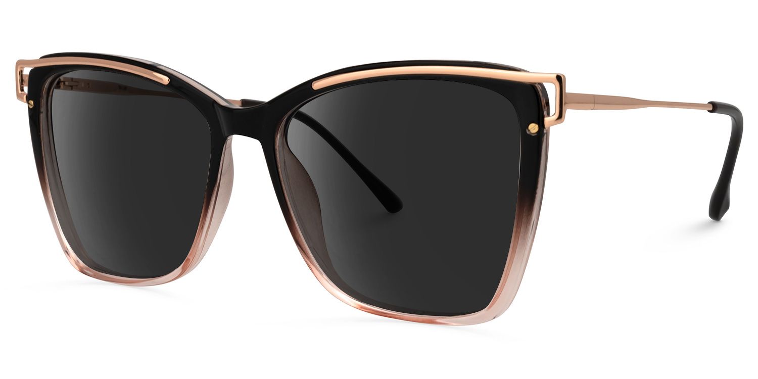 Krystle Multicolor Frame Sunglasses with Square Style | ZEELOOL UK1