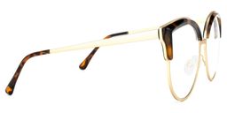 Laureano Browline Tortoise Glasses2