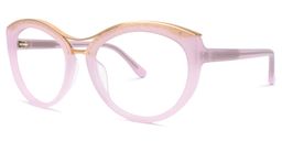 Carol Cateye Pink Glasses1