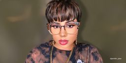 Denis Cat Eye Light Tortoise Glasses1