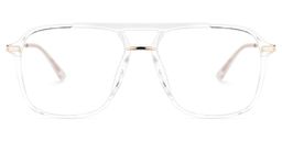 Sydnor Geometric Clear Glasses0