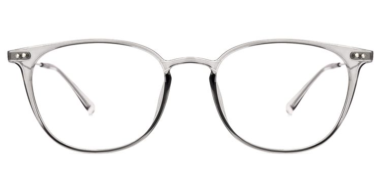 Vilanova Round Gray Glasses
