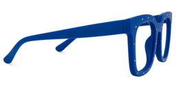 Eussub Square Blue Glasses2