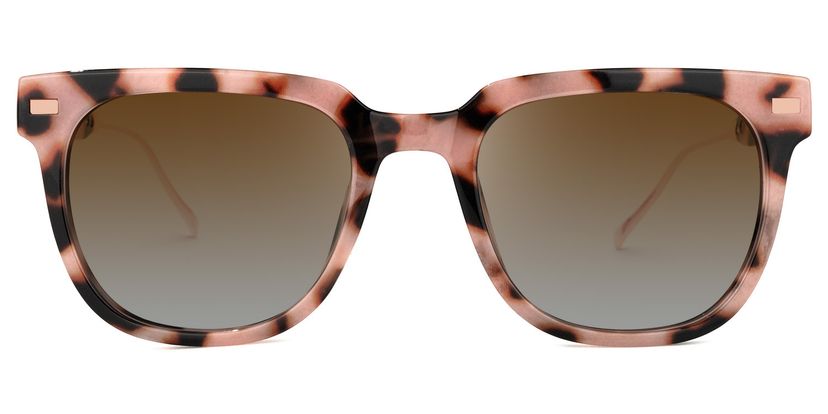 Hoskins Square Pink-Tortoise Sunglasses