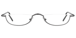 Tabitha Oval Gray Reading Glasses0