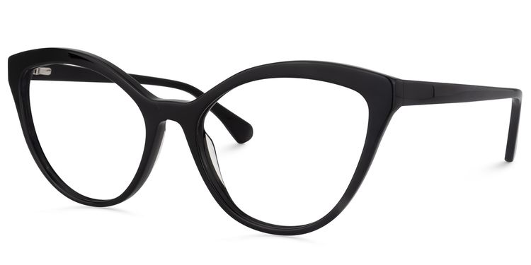Dudley Cateye Black Glasses