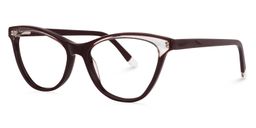 Eaton Cateye Dark-Brown Glasses2