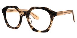 Occeus Geometric Light-Tortoise Glasses1