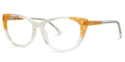 Eddie Cateye Cameo-Green Glasses2