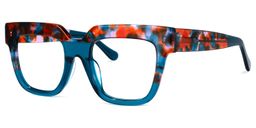 Carolann Square Blue Glasses1
