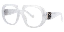 Mackenzie Geometric White Glasses1