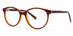 Emanuel Round Brown Glasses1