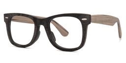 Ernie Square Dark-Brown Glasses1