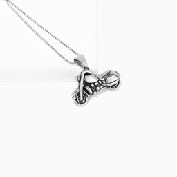 Vintage Silver Pendant Necklace1