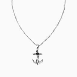 Vintage Silver Pendant Necklace0