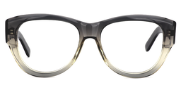 Isaac Round Dark Gray Glasses0