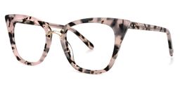 Martha Cateye Pink Floral Glasses1