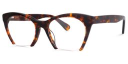 Christine Cat Eye Tortoise Glasses1