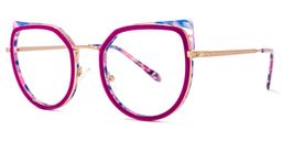 Felix Cateye Purple Glasses1