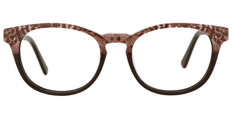 Charlotte Round Brown Glasses