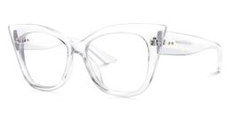 Farah Cateye Clear Glasses1