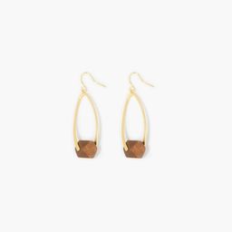 Stylish Simple Wood Earrings1