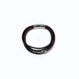 Vintage Reef Knot Dark-Red Bracelet1