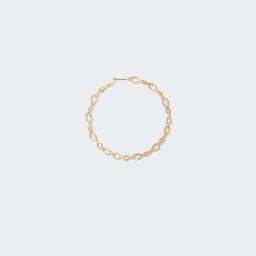 Stylish Round Gold Earrings2