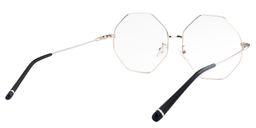 Annabelle Petaloid Silver Glasses5