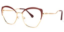 Marissa Cateye Red Glasses1