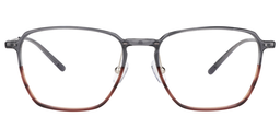 Neely Rectangle Gray Glasses0