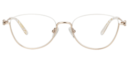 Ashley Titanium Gold Glasses0