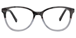 Inez Round Gray Glasses0