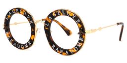 Miranda Round Tortoise Glasses1