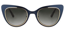 Ellsworth Cateye Dark Blue Sunglasses0