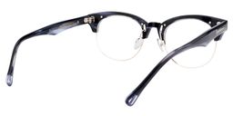 Algernon Round Black Glasses5