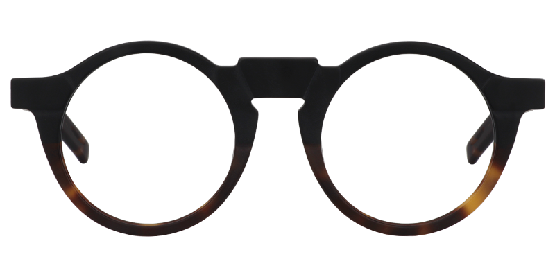 Round Tortoise-Gold Glasses | Zeelool Eyewear0