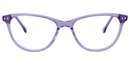 Nadine Oval Purple Glasses0