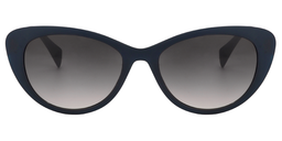 Campbell Cateye Dark Blue Sunglasses0
