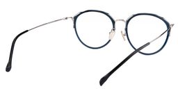 Alvin Round Dark Blue Glasses5