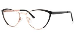 Sydney Cat Eye Black Glasses3