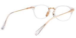 Bailey Round Clear Glasses4