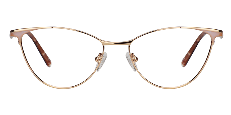 Debra Cateye Beige Glasses