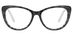 Alonso Cateye Black Glasses0