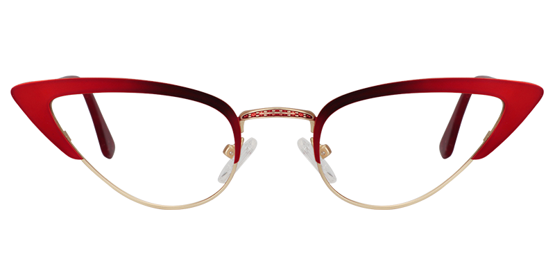 Mignon Cateye Red Glasses
